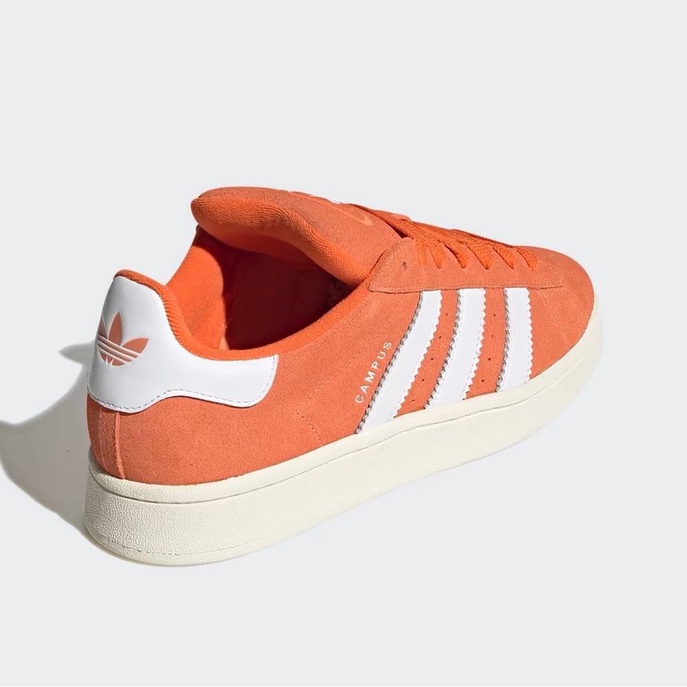 Adidas Campus Sneakers 00s in Bold Orange and White GY9474 - Picture 3 of 9